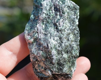Muscovite var. Fuchsite & Quartz 159 grams - Løvgavlen marble quarry, Fauske, Nordland, Norway