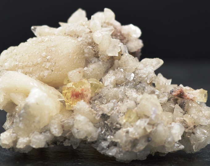 Fluorite Calcite - 50 grams - Villabona mining area, Asturias, Spain