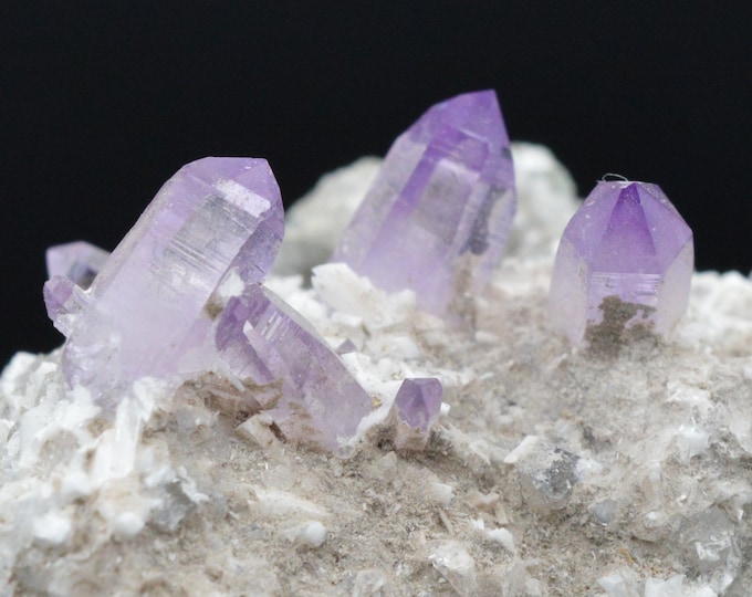 Amethyst crystals on matrix 43.8 grams - AMETHYST - Veracruz, Mexico