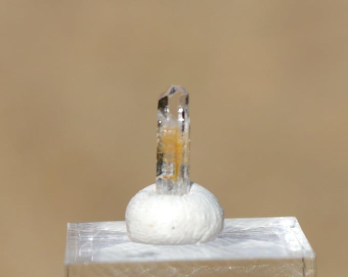 Jeremejevite 0.8 grams - Mile 72, Cape Cross area, Arandis Constituency, Erongo Region, Namibia