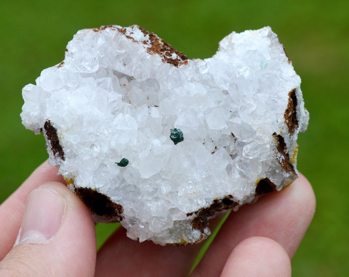 Malachite & Quartz 92 grams - Lubumbashi, Haut-Katanga, DR Congo