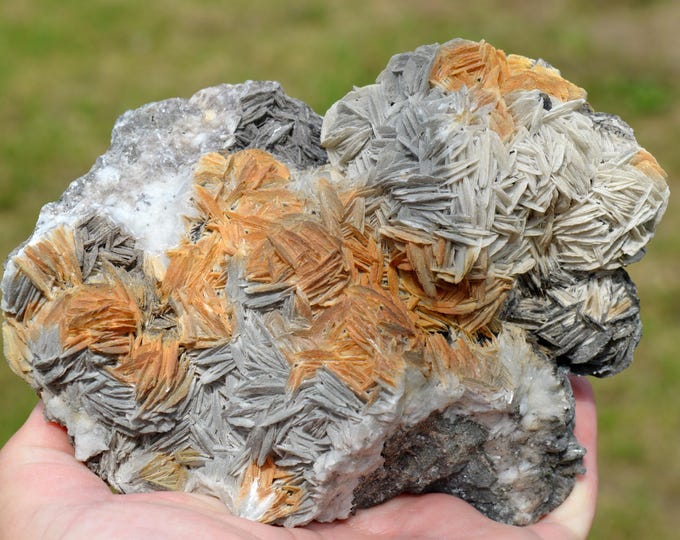 Baryte 1750 grams - Les Cèdres mine, Montdardier, Le Vigan, Gard, Occitanie, France