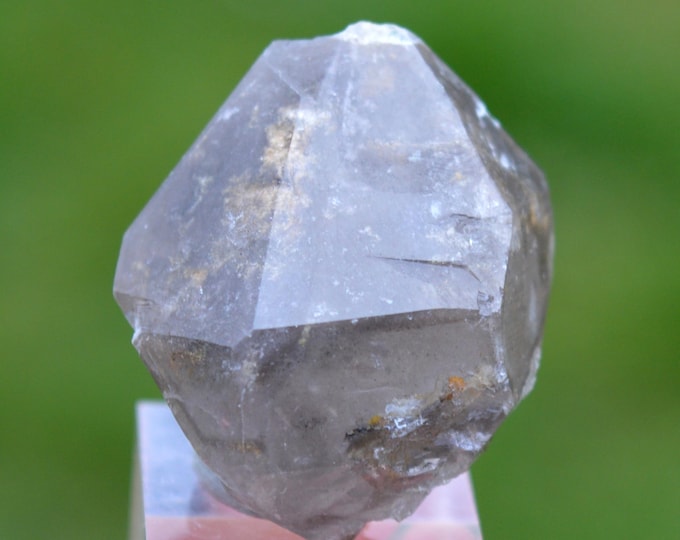 Double-terminated quartz 15.5 grams - Saint-Jean-de-Valériscle, Alès, Gard, Occitanie, France