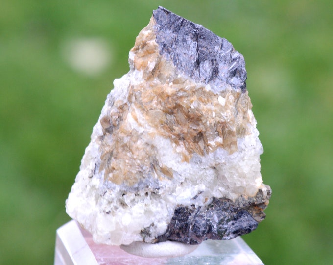 Sphalerite & Siderite dolomite 56 grams - Peyrebrune, Montredon-Labessonnié, Castres, Tarn, Occitanie, France
