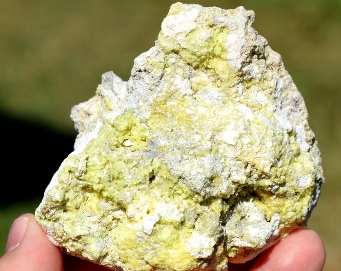 Sulfur 130 grams - Solfatara di Pozzuoli, Pozzuoli, Metropolitan City of Naples, Campania, Italy