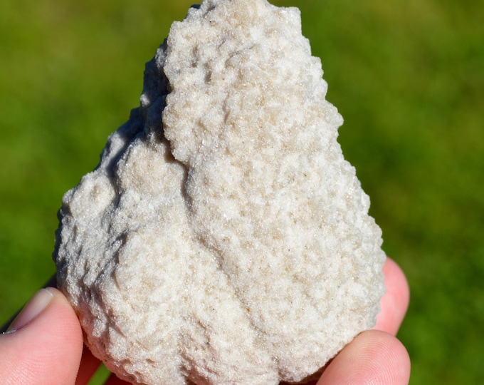 Calcite var. sand-calcite 295 grams - Bellecroix, Fontainebleau, Seine-et-Marne, Ile-de-France, France