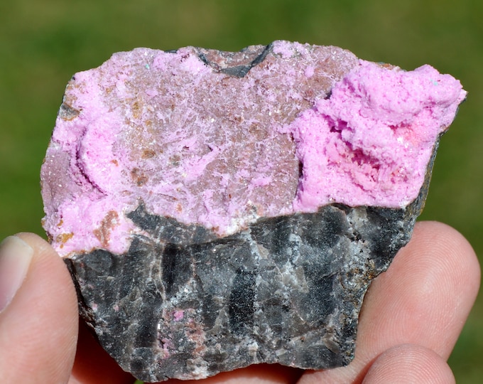 Calcite Var: Cobalt-bearing Calcite 121 grams - Mashamba West Mine, Kolwezi mining district, Lualaba, DR Congo