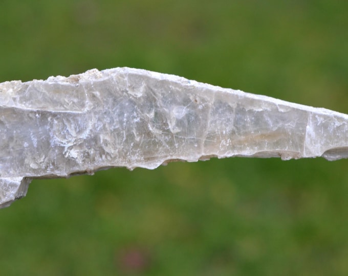 Gypsum "Spearhead" 76 grams - Vaujours Gypsum Quarry, Coubron, Le Raincy, Seine-Saint-Denis, Ile-de-France, France