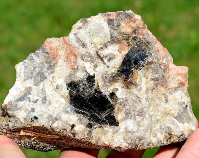 Biotite & Smoky Quartz 880 grams - Betroka, Anosy, Madagascar