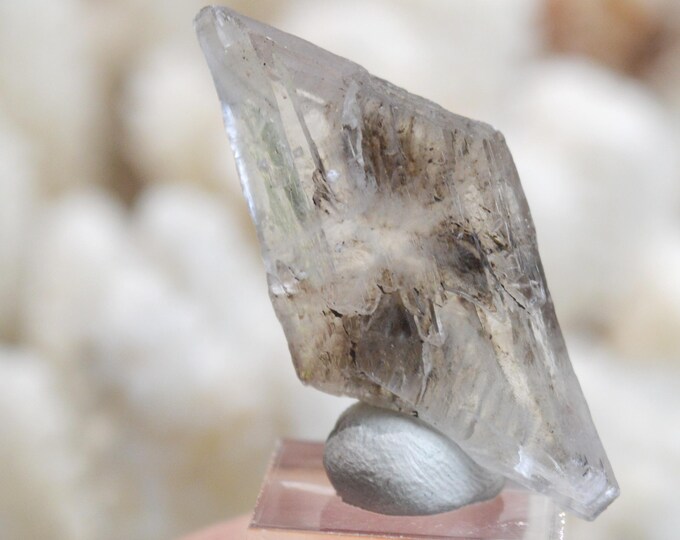 Gypsum 7 grams - Templeuve Quarry, Templeuve-en-Pévèle, Lille, North, Hauts-de-France, France