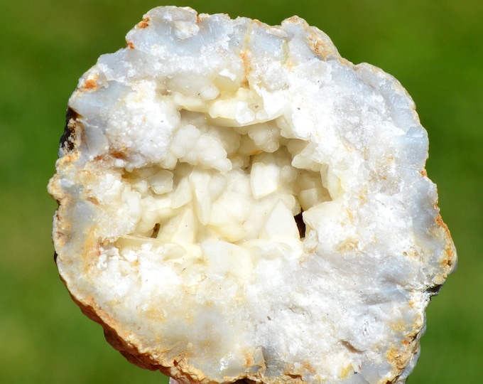 Calcite & Quartz var. Chalcedony 61 grams - Doazit, Dax, Landes, Nouvelle-Aquitaine, France