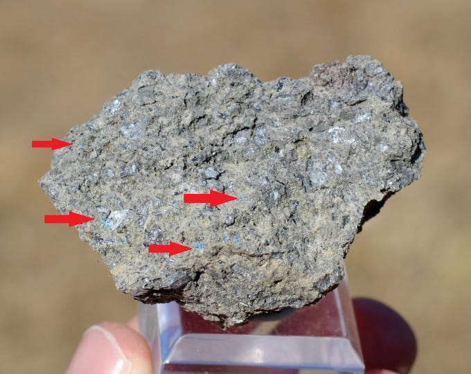 Haüyne 42 grams - San Vito Quarry, San Vito, Ercolano, Metropolitan City of Naples, Campania, Italy