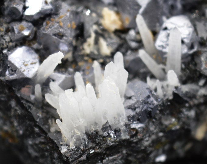 Galena & quartz - 166 grams - Krushev dol deposit, Krushev dol mine, Madan ore field, Smolyan Province, Bulgaria