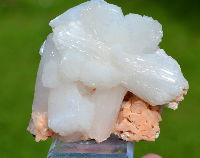 Stilbite & Heulandite 151 grams - Nashik District, Nashik Division, Maharashtra, India