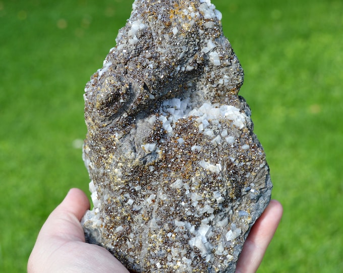Sphalerite & Dolomite 1970 grams - Trier, Le Vigan, Gard, Occitanie, France