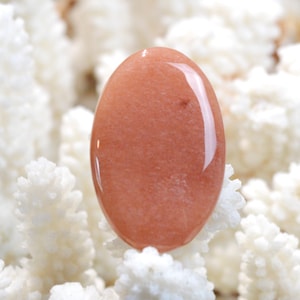 Aventurine rouge 42 carats - cabochon pierre naturelle - Canada / ER13