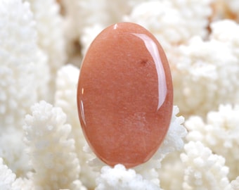 42 carat red aventurine - natural stone cabochon - Canada / ER13
