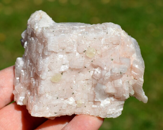 Dolomite var. Cobalto-dolomite & Calcite 330 grams - Bou Azzer East deposit, Tansifte Caïdat, Drâa-Tafilalet Region, Morocco