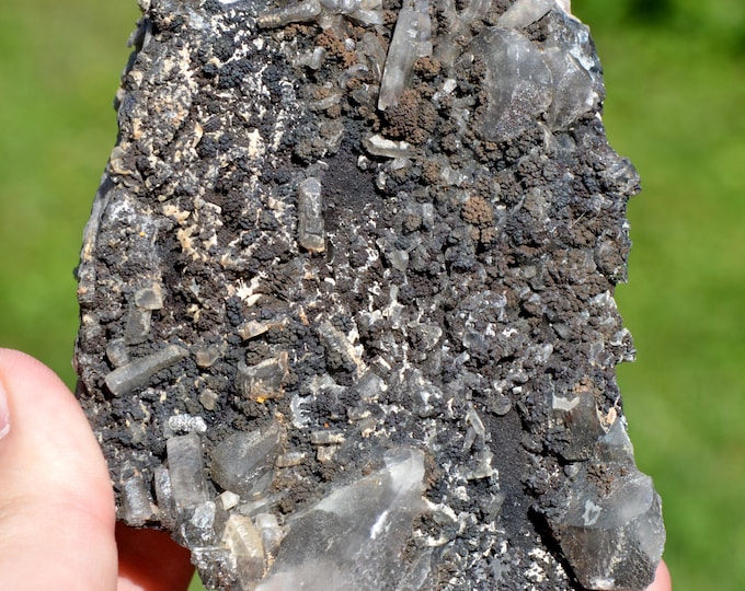 Baryte 680 grams - La Salette, Colombiès, Villefranche-de-Rouergue, Aveyron, Occitanie, France