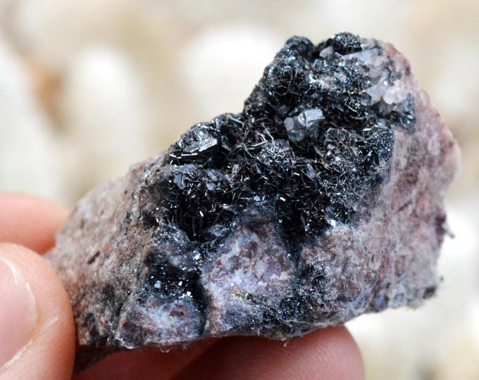 Hematite & Quartz 48 grams - Stahlberg Mountain, Rimbach-près-Masevaux, Thann-Guebwiller, Haut-Rhin, Alsace, France