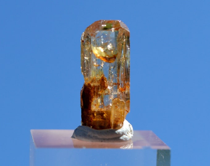 Topaz var. Imperial Topaz 1.6 grams - Karengerenge village, Kalumbila District, North-Western Province, Zambia
