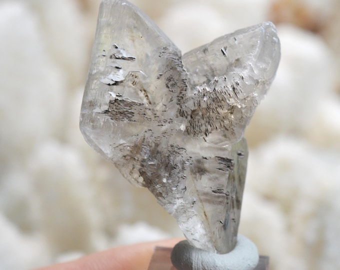 Gypsum 21 grams - Templeuve Quarry, Templeuve-en-Pévèle, Lille, North, Hauts-de-France, France