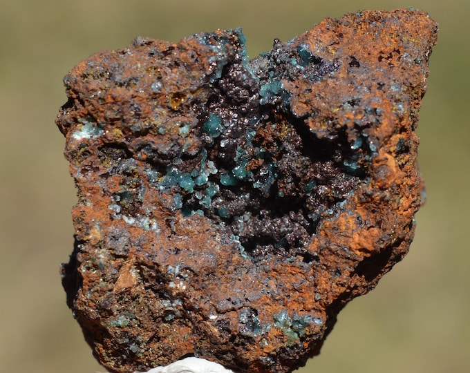 Adamite jarosite 61 grams - Kamariza mines, Agios Konstantinos, Lavrion Mining District, Lavreotiki, East Attica, Attica, Greece