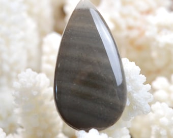 Flint (flint) 35 carats - natural stone cabochon - Poland // CV16