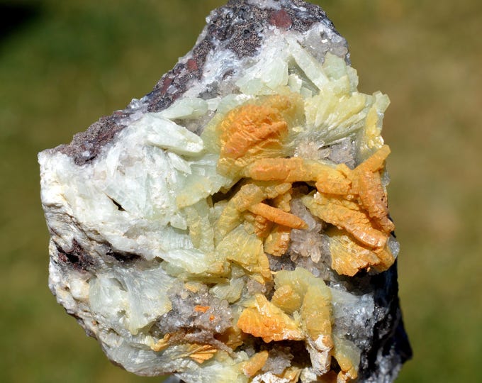 Prehnite 290 grams - Argana, Souss-Massa Region, Morocco