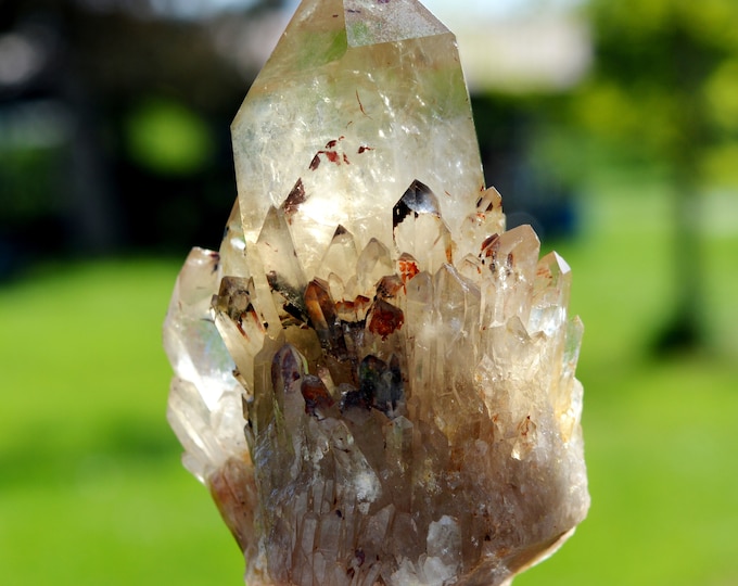 Quartz var. Citrine 293 grams - Quartz occurrence, Luena, Haut-Lomami, DR Congo