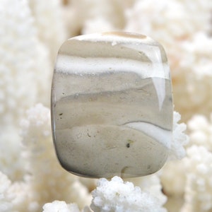 Flint (selce) 55 carati - pietra naturale cabochon - Polonia // CV9