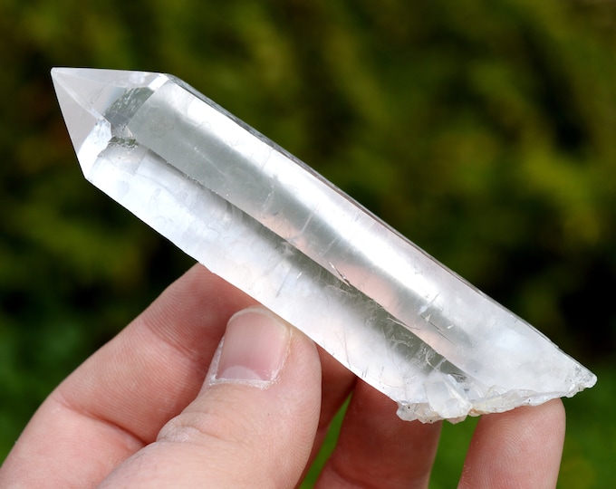 "Laser" Quartz & Black Tourmaline 103 grams - Batatal claim, Marambaia, Caraí, Minas Gerais, Brazil