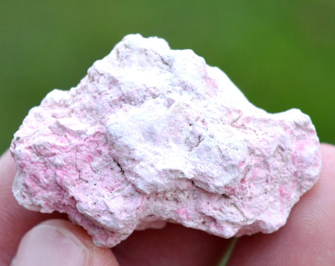 Sepiolite & Pink Opal var. Quinzite - 20 grams - Quincy, Vierzon, Cher, Centre-Val de Loire, France
