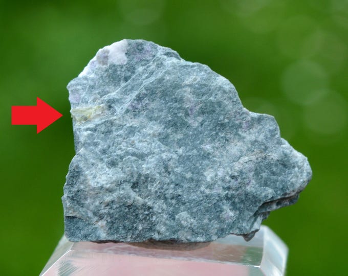 Narsarsukite 12.8 grams - Poudrette quarry, Mont Saint-Hilaire, La Vallée-du-Richelieu RCM, Montérégie, Quebec, Canada