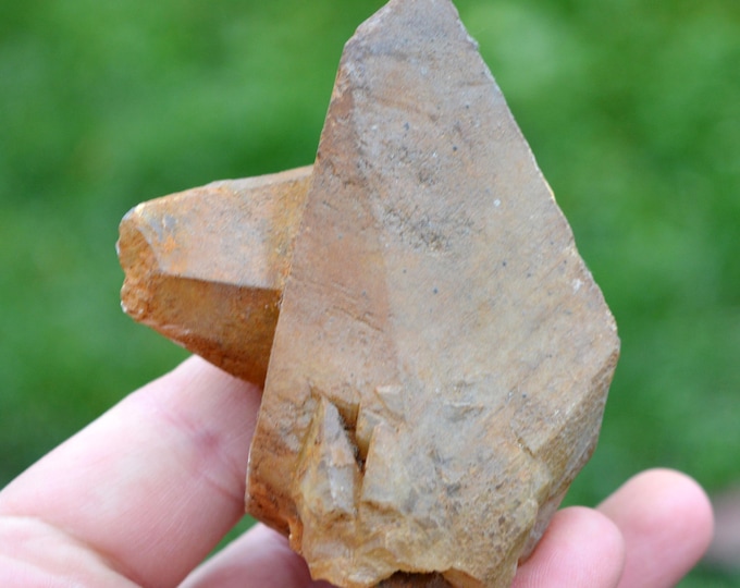 Calcite 293 grams - Solvay quarry, Couillet, Charleroi, Hainaut, Wallonia, Belgium