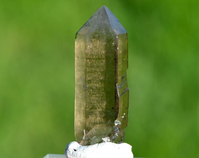 Smoky quartz 7.8 grams - Minstigertal (Münstigertal), Münster, Goms, Valais, Switzerland