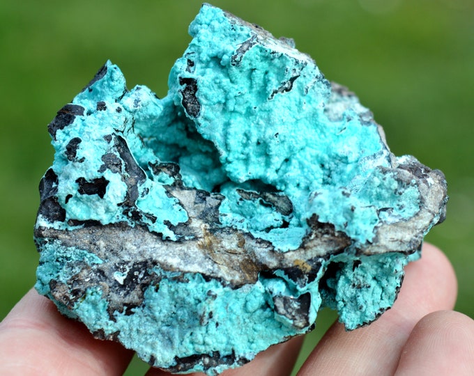 Chrysocolla 79 grams - Lily Mine, Humay District, Pisco Province, Ica, Peru