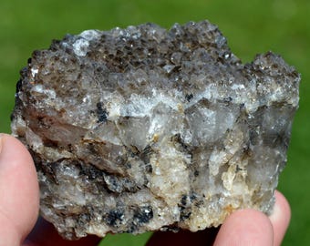 Smoky quartz, 274 grams - Combronde, Riom, Puy-de-Dôme, Auvergne-Rhône-Alpes, France