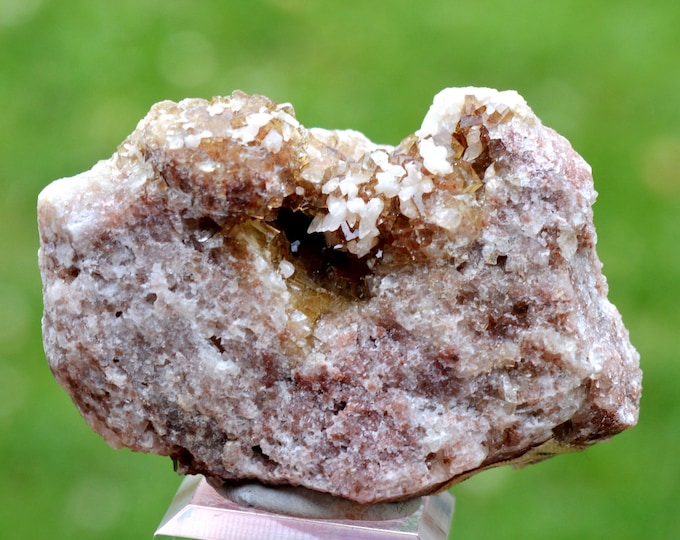Fluorite & Calcite 136 grams - Moscona Mine, Solís, Corvera de Asturias, Villabona mining area, Asturias, Spain