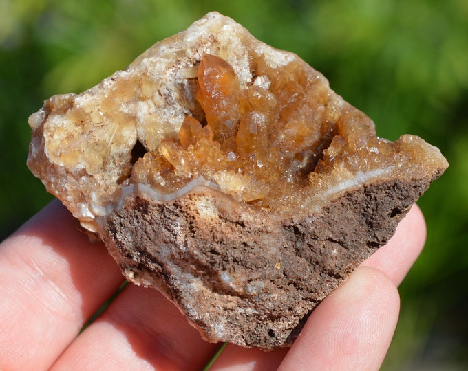 Natural unheated citrine 116 grams - Bakrit, Ifrane Province, Fez-Meknes Region, Morocco