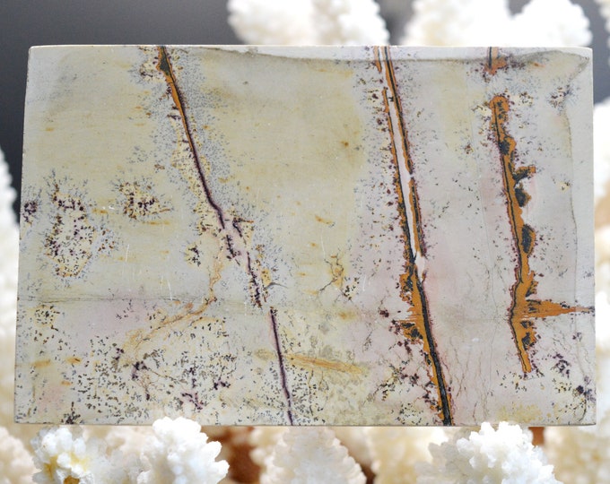Polished Slice - Landscape Stone 97 mm - Guilin, Guangxi, China