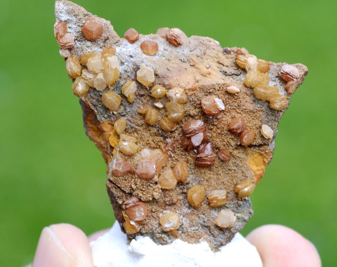 Siderite & Calcite 28 grams - Peyrebrune, Montredon-Labessonnié, Castres, Tarn, Occitanie, France