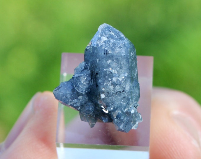 Quartz & Magnesio-Riebeckite 4.5 grams - Kunar Mine, Afghanistan