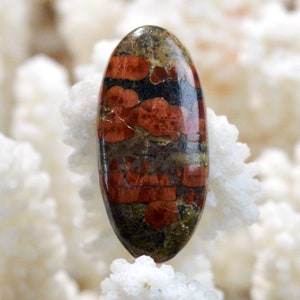 Ossidiana arachidi da 21 carati - pietra cabochon naturale - Messico / FH37