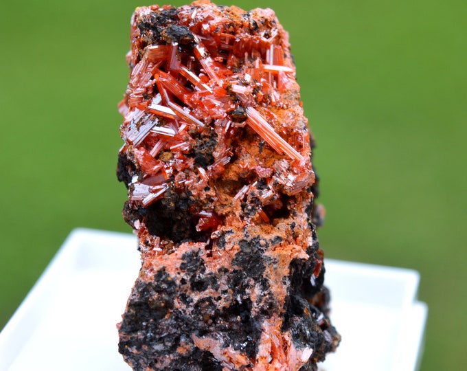 Crocoite 52 grams - Dundas mineral field, Zeehan District, West Coast municipality, Tasmania, Australia