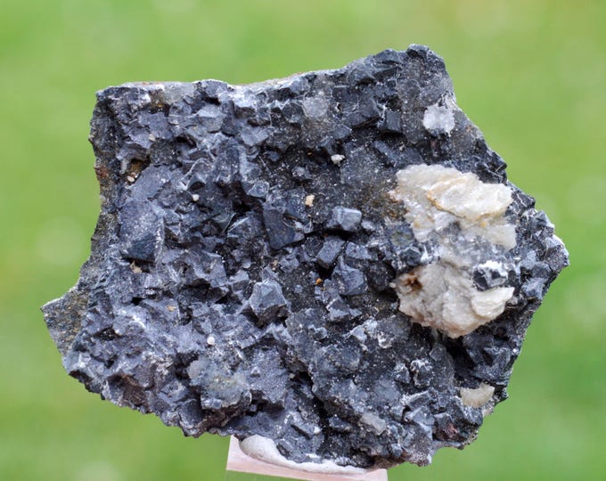 Baryte & Galena 67 grams - Le Buisson Mine, Montmirat, Saint-Étienne-du-Valdonnez, Mende, Lozère, Occitanie, France