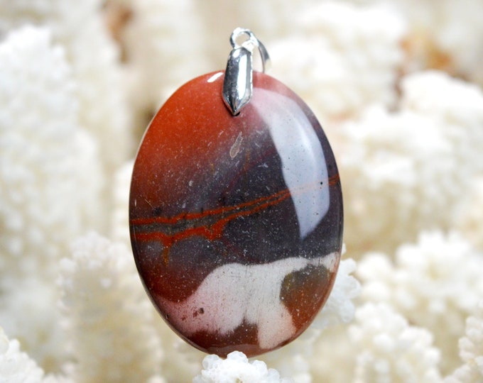 Mookaite 62 carats - natural stone cabochon pendant - Australia / EJ37