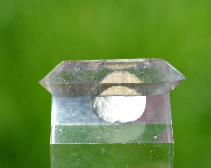 Smoky quartz 1.4 grams - Minstigertal (Münstigertal), Münster, Goms, Valais, Switzerland