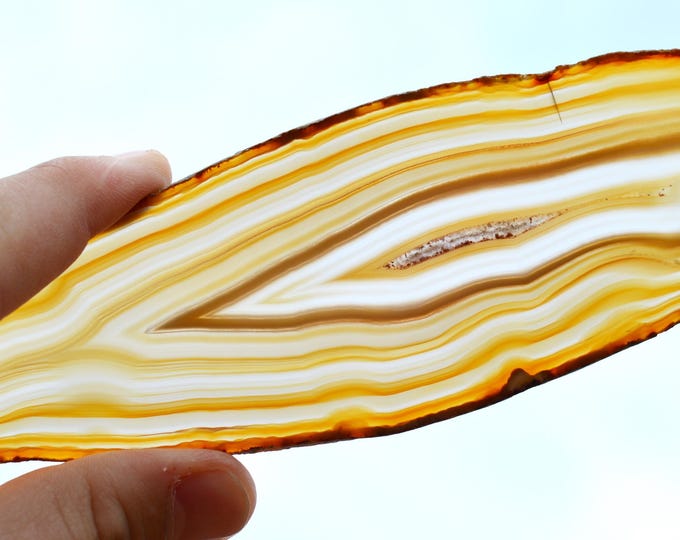 Agate slice 79 grams - Iraí, Rio Grande do Sul, Brazil