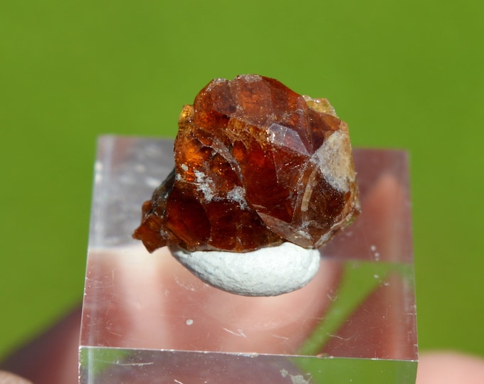 Garnet var. Grossular 1.4 grams - Bishop, Bishop Mining District, Inyo County, California, USA